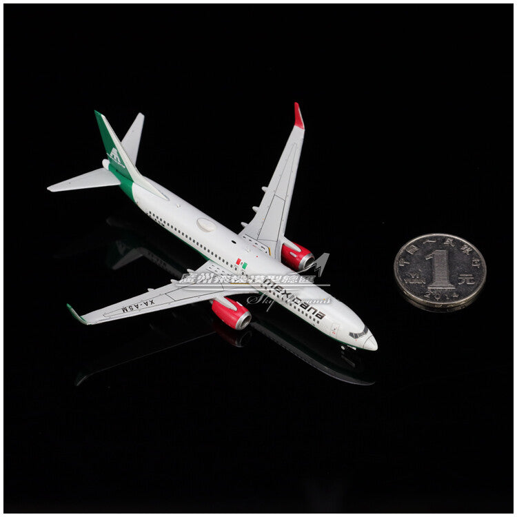 1:400 GeminiJets Mexicana BOEING B737-800W Airplane Diecast Plane Aircraft Model