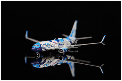 1:400 GeminiJets Alaska BOEING B737-800 Airplane Diecast Plane Aircraft Model