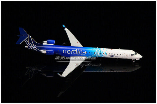 1:200 JC Wings Nordica BOMBARDIER CRJ-900LR Passenger Airplane Diecast Model