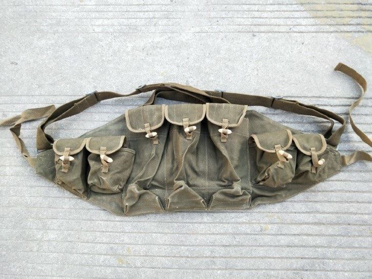 1960-1970 New Original Surplus Type 56 Chest Rig Ammo Pouch Mag Pouch Made