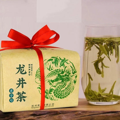 Yu Qian Chinese Xi Hu Longjing Tea Long Jing Spring Dragon Well Green Tea 200g