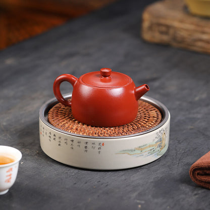 120ml Master Tea Pot Jinglan Pot Marked Real Yixing Zisha Clay Dahongpao Teapots