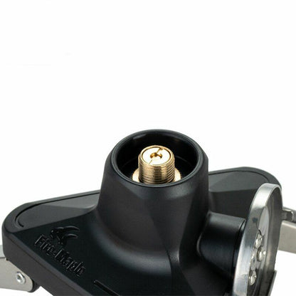 Adapter Butane Gas Canister Cartridge Camping Tripod Stove Adaptor Black Outdoor