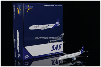 1:400 GeminiJets SAS BOEING A321neo Airplane Diecast Plane Aircraft Model