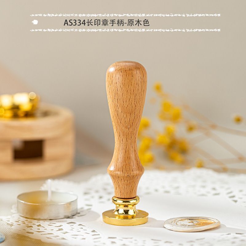 Wax Sealing Stamps Metal Retro Magic College Roman Column Handle DIY Card Making