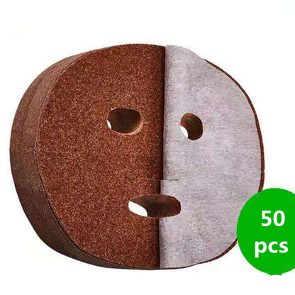 50pcs Moisturizing Face Mask Natural Algae Facial Seaweed Spa Hydrating Mask