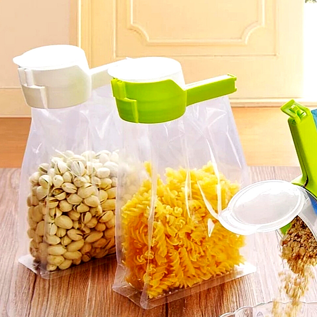 Tapa Clip De Sellado Para Bolsas De alimentos Almacenamiento Seguro para Comida
