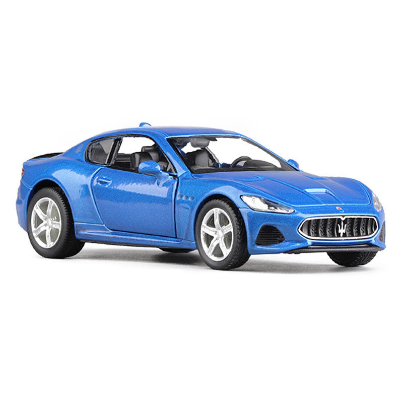 1:36 Maserati GranTurismo MC Model Car Diecast Toy Cars Door Open Kids Gift Blue