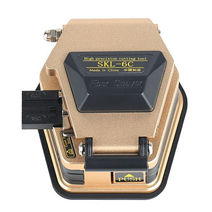 SKL-6C Fiber Cutting Knife Cold Connection Hot Melt Skin Fiber Cutter Gold Color