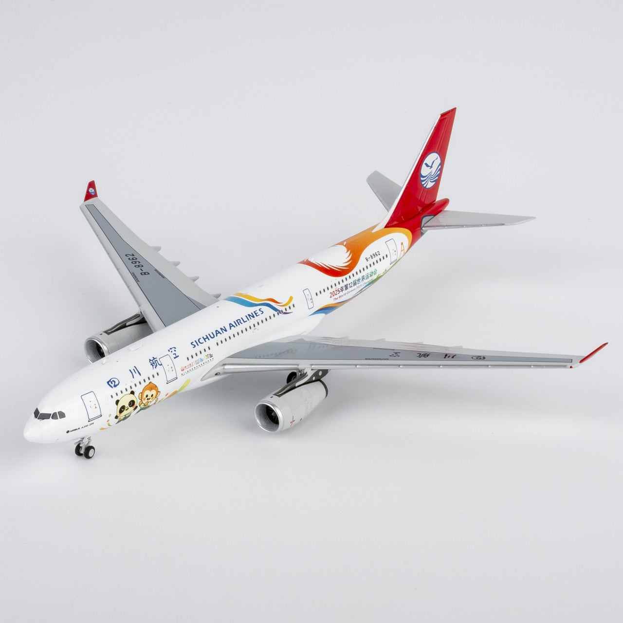 1:400 NGmodels Sichuan Airlines Airbus A330-200 Airplane Diecast Plane Model