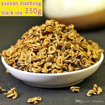 Black tea DianGong sweet gold screw Yunnan chicken DianHong deqing Tea 250g
