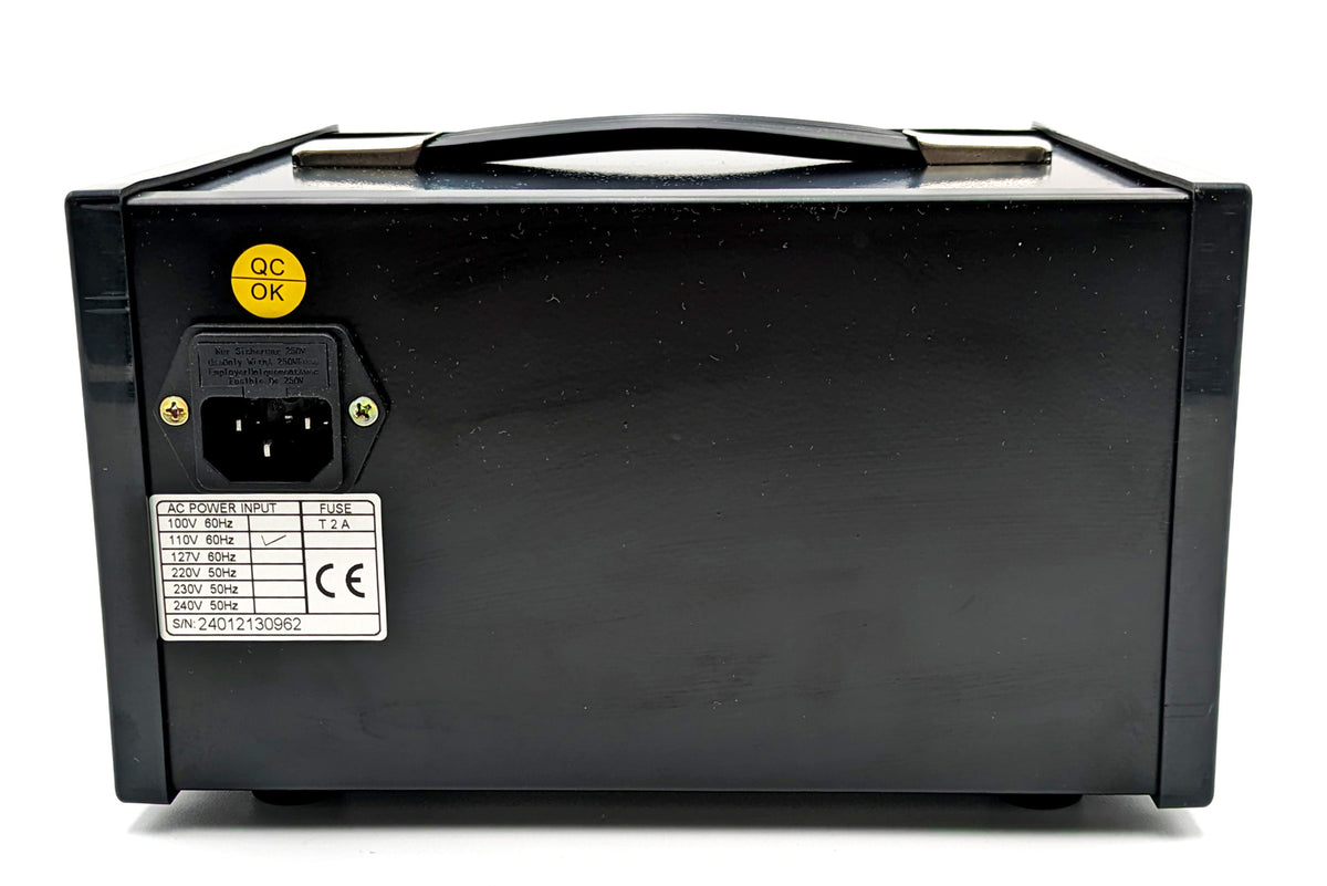 AC & DC Power Supply, DC Adjustable 0-12V (Regulated), AC Selectable, Current 3A