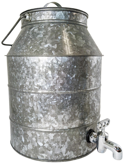 2½ Gallon Beverage Dispenser with Spout for Pouring, Carry Handle, & Lid
