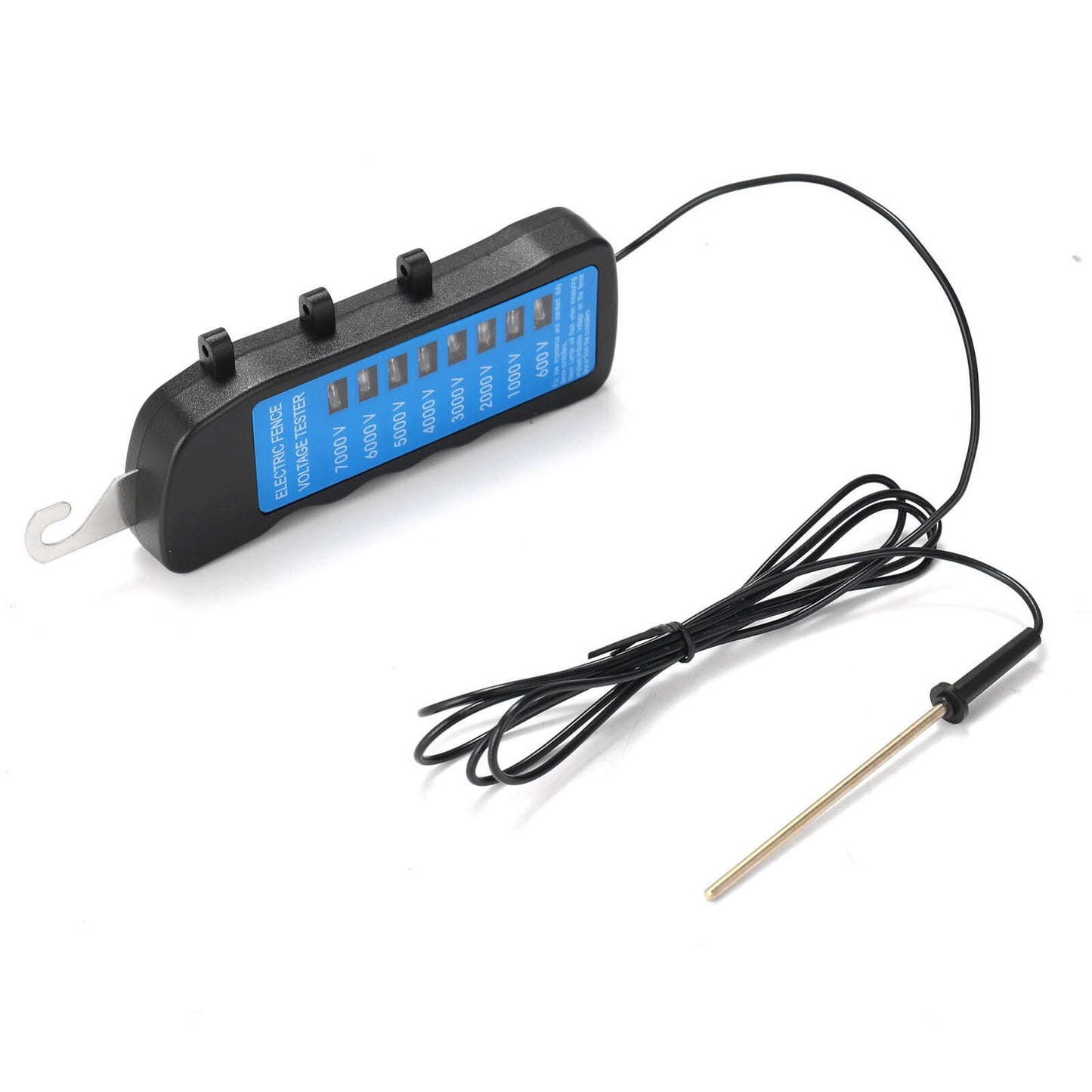600V-7KV Garden Electric Fence Tester With 8 Indicator Light Voltmeter Device