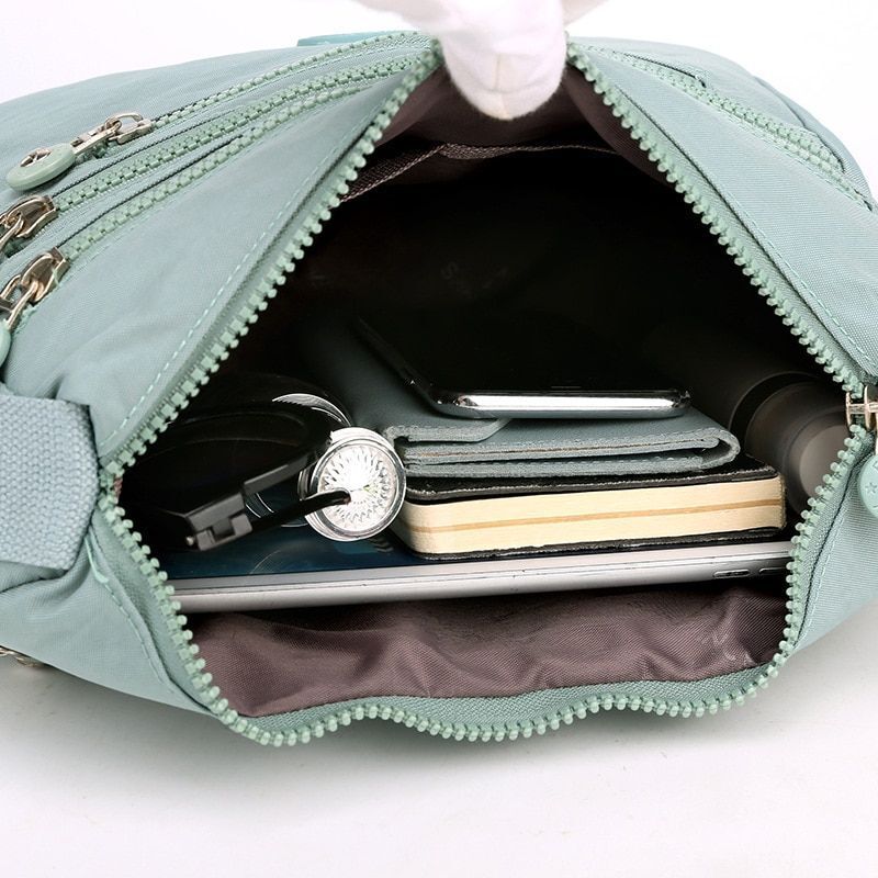 Messenger Bag Causal Women Shoulder Bag Nylon Crossbody Shoulder Bag Polyester