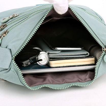 Messenger Bag Causal Women Shoulder Bag Nylon Crossbody Shoulder Bag Polyester