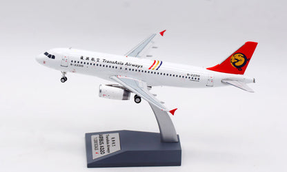 1:200 ALB TransAsia Airways AIRBUS A320 Passenger Airplane Diecast Plane Model