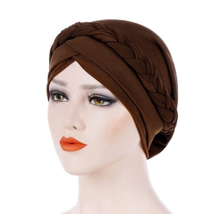 Turban Hat Hat Baotou Hat Caps Head Wearing Comfort Beautiful Colorful Fashion