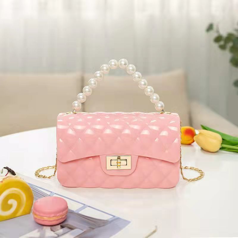 Handbag Synthetic Leather Small Shoulder Bags Cosmetic Little Square Chain Purse