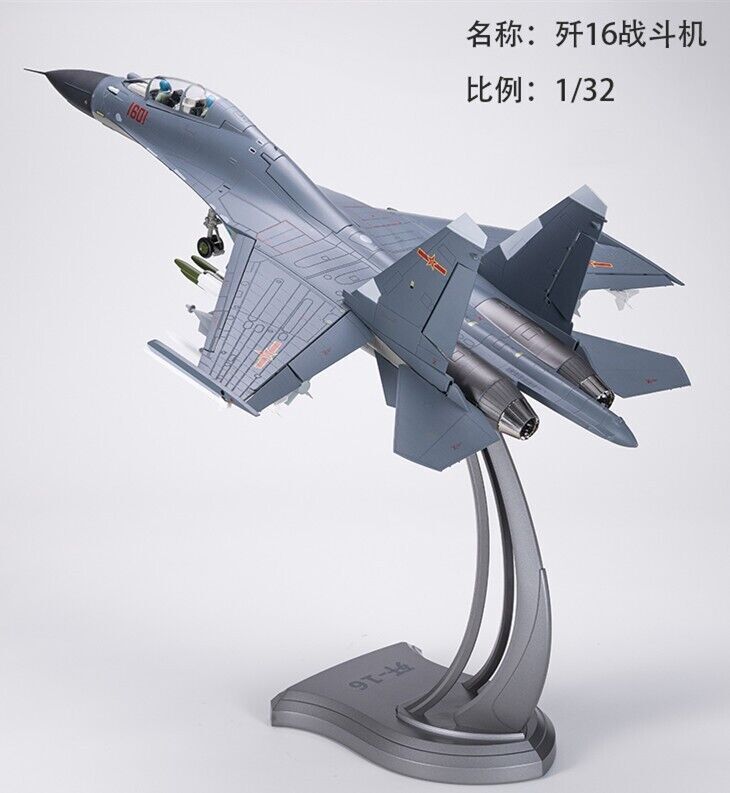 1:32 72CM J-16 Multirole Fighter Airplane Diecast Military Plane Aircraft Model
