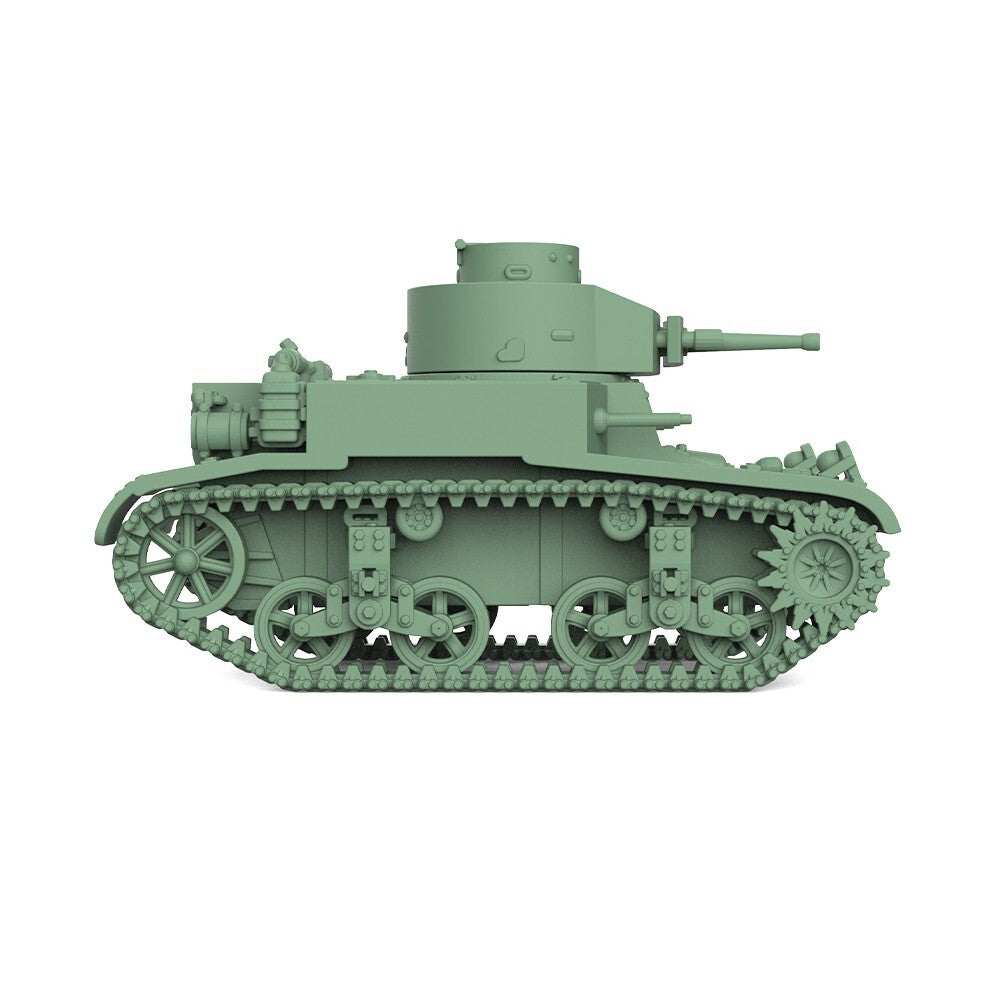 SSMODEL SS501 1/200/350/700 Military Model Kit US M2 Light Tank
