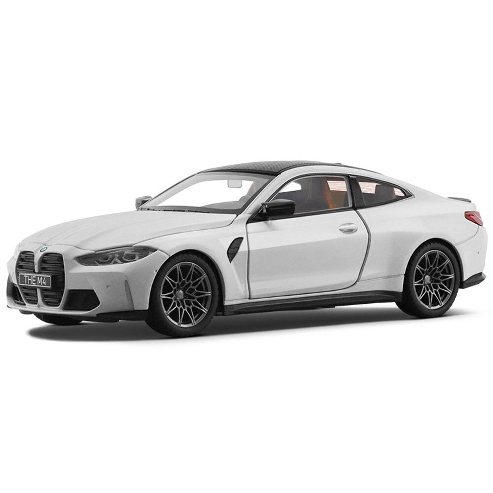 1/23 Scale BMW M4 G82 Model Car Alloy Metal Diecast Collectible Vehicle White