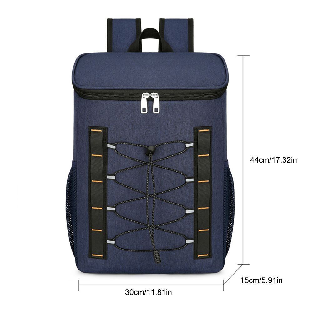 18/24l Thermal Cooler Backpack Large Capacity Camping Cooler Bag Waterproof Kit
