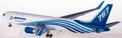 1:200 28CM Hogan BOEING 767-300BCF Passenger Airplane ABS Plastic Aircraft Model