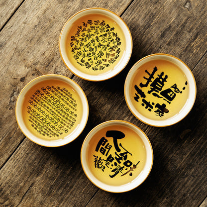 8.5CM Ceramic Tea Cup Master Cup Tea Cup Tea Set Porcelain Chinese Style