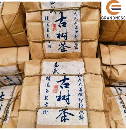 1999 Yunnan Old Pu'er Tea Loose Leaf YIWU Aged Pu-erh Tea Sheng Puer RAW 300g
