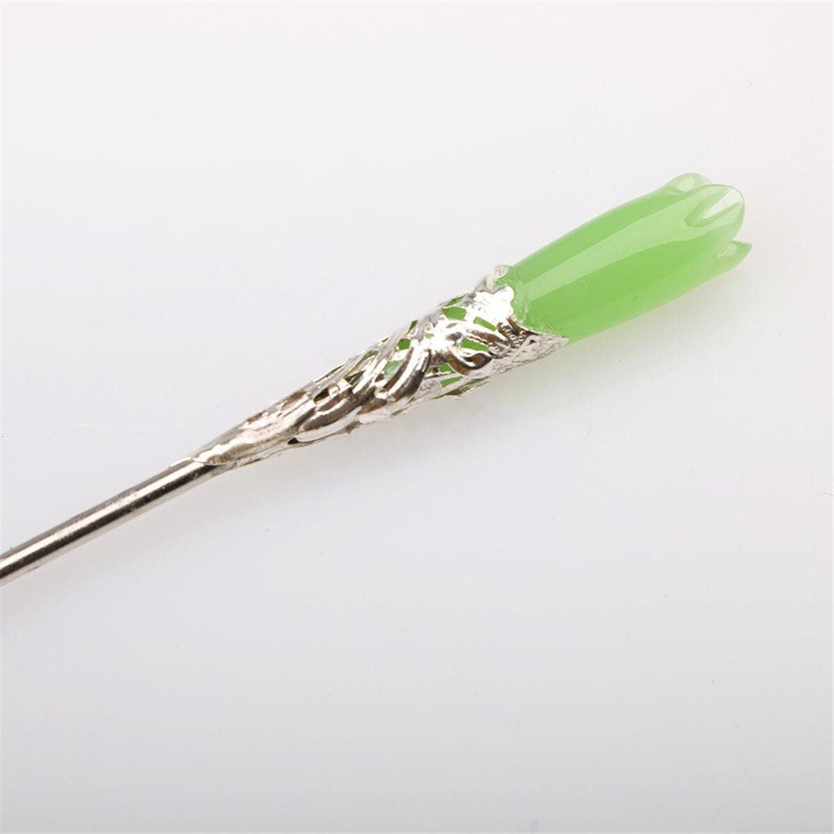 Fashion Jade Hair Stick Chignon Chopstick Hairpin Hair Accessories Gift