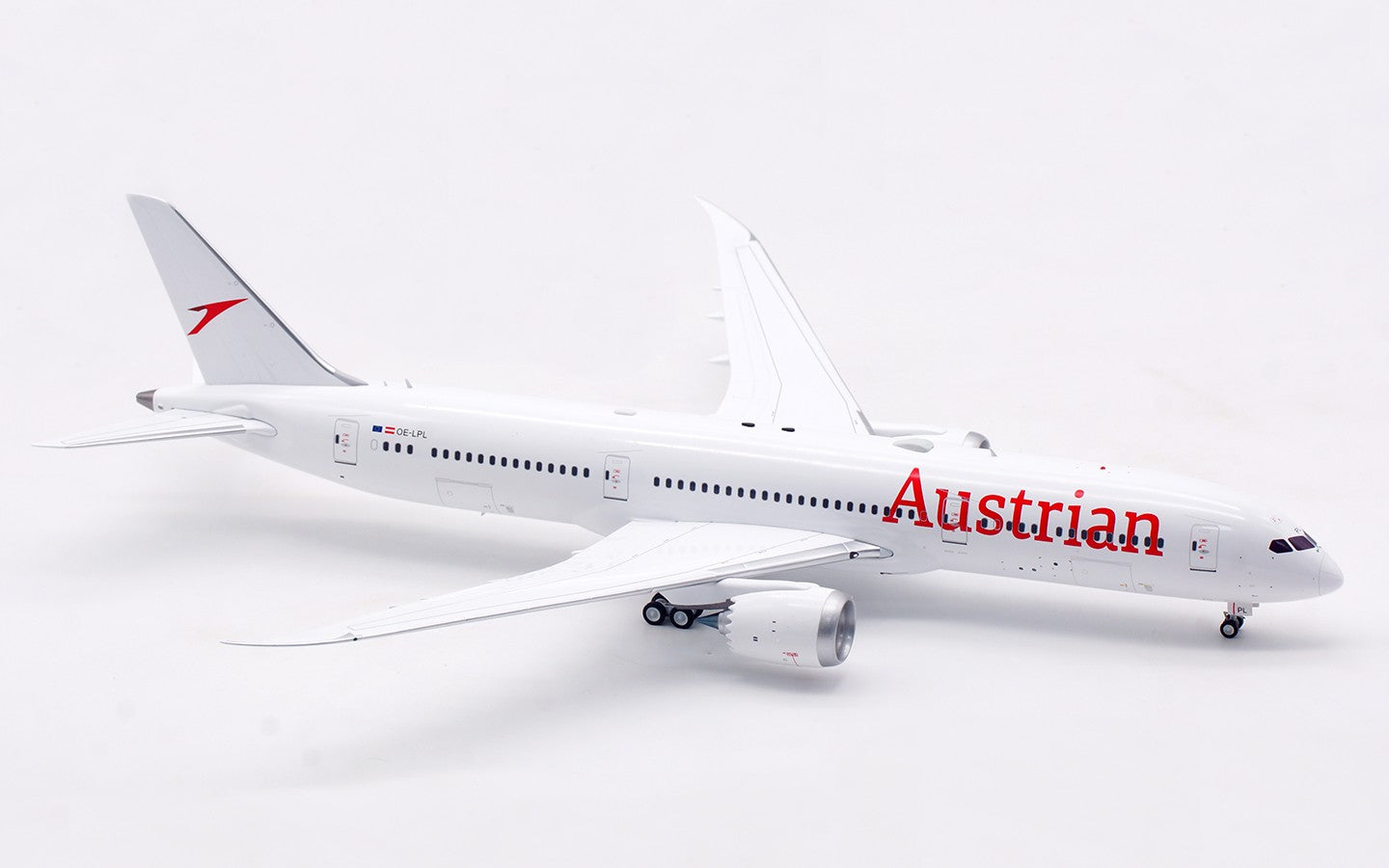 1:200 InFlight Austrian Airlines B787-9 OE-LPL Airplane Diecast Aircraft Model