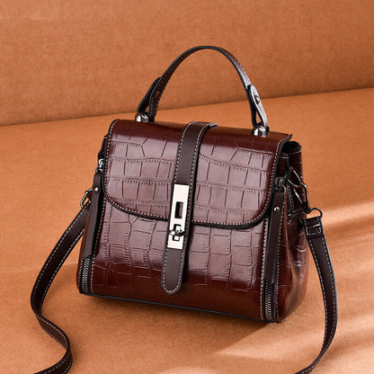 Women Crossbody Casual Bag Shoulder Tote PU Leather Casual Handbag Messenger