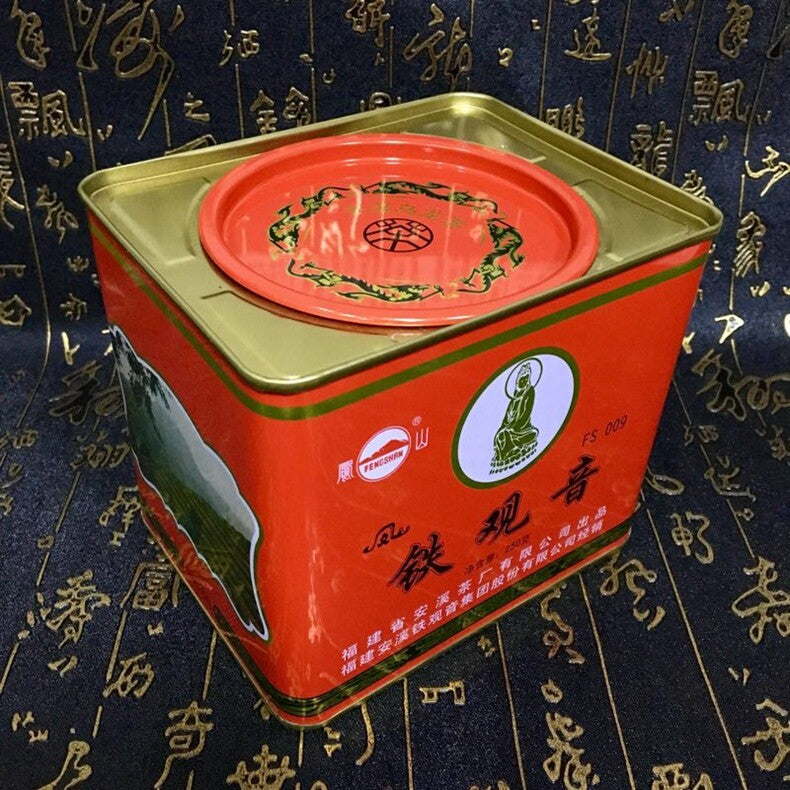 CHINESE CLASSIC CHARCOAL ROASTED OOLONG TIE KUAN YIN Tie Gaun Yin Tea 250g Tin