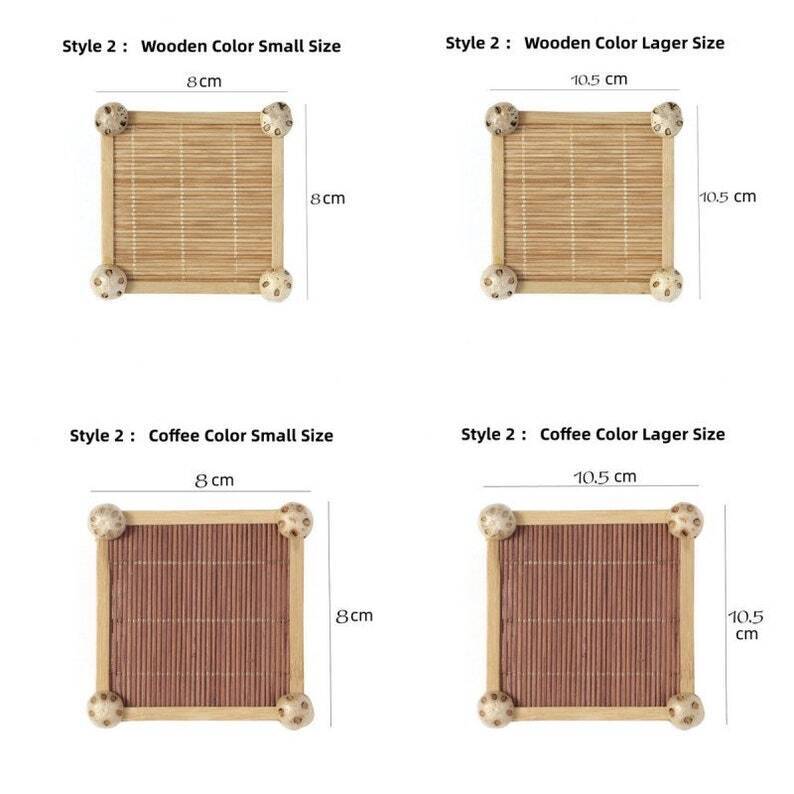 Straw Tea Mat|Coaster|Teacup Mat|Cup Pad|Tea Accessories
