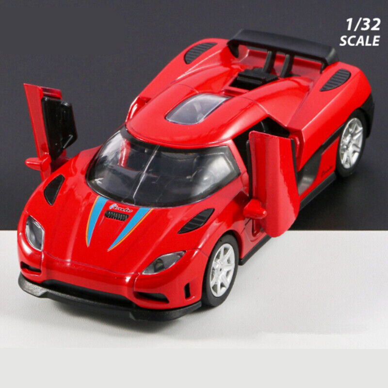 1:32 Koenigsegg CCR Diecast Model Car Collection Toy Vehicle Sports Gift Kids