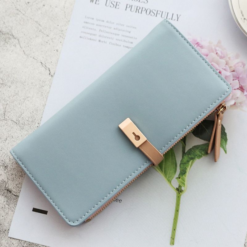 Long Wallet Purses Tassel Coin Card Holder Wallets Synthetic Leather Clutch Bag