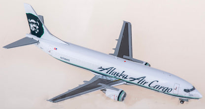 1:200 JC Wings Alaska Airlines B737-400SF Airplane Diecast Aircraft Plane Model