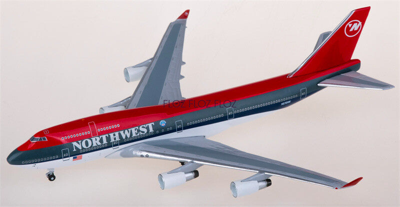 for AeroClassics for Northwest Airlines for Boeing 747-400 N676NW 1:400 Model
