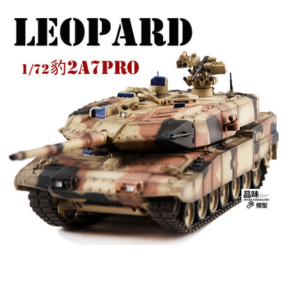 1/72 German Army Leopard 2A7Pro Tank Model Sand Camouflage