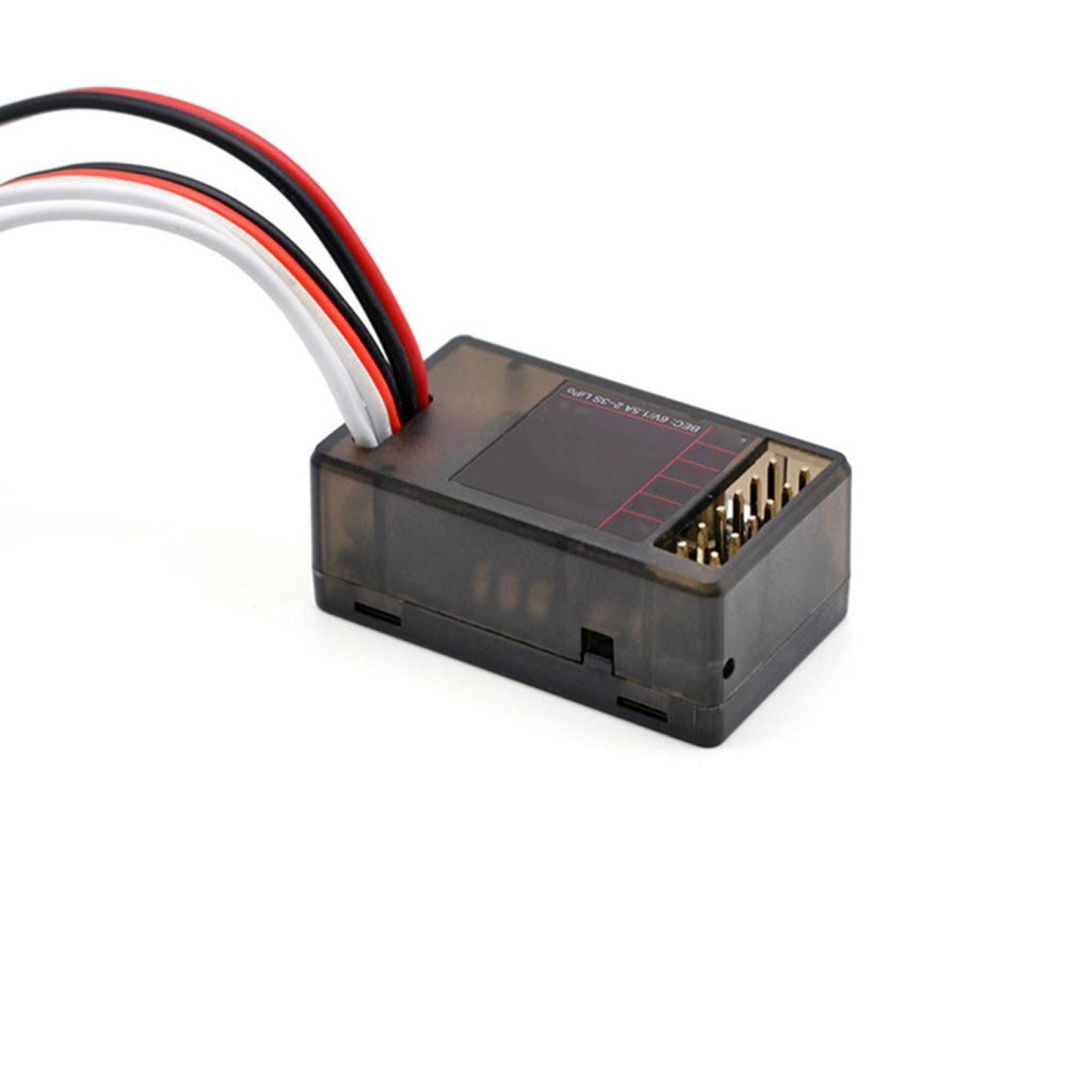10A Brushed RC ESC 2s/3s Dual Way Brake LED Control for 1/28 1/24 RC Car Model a
