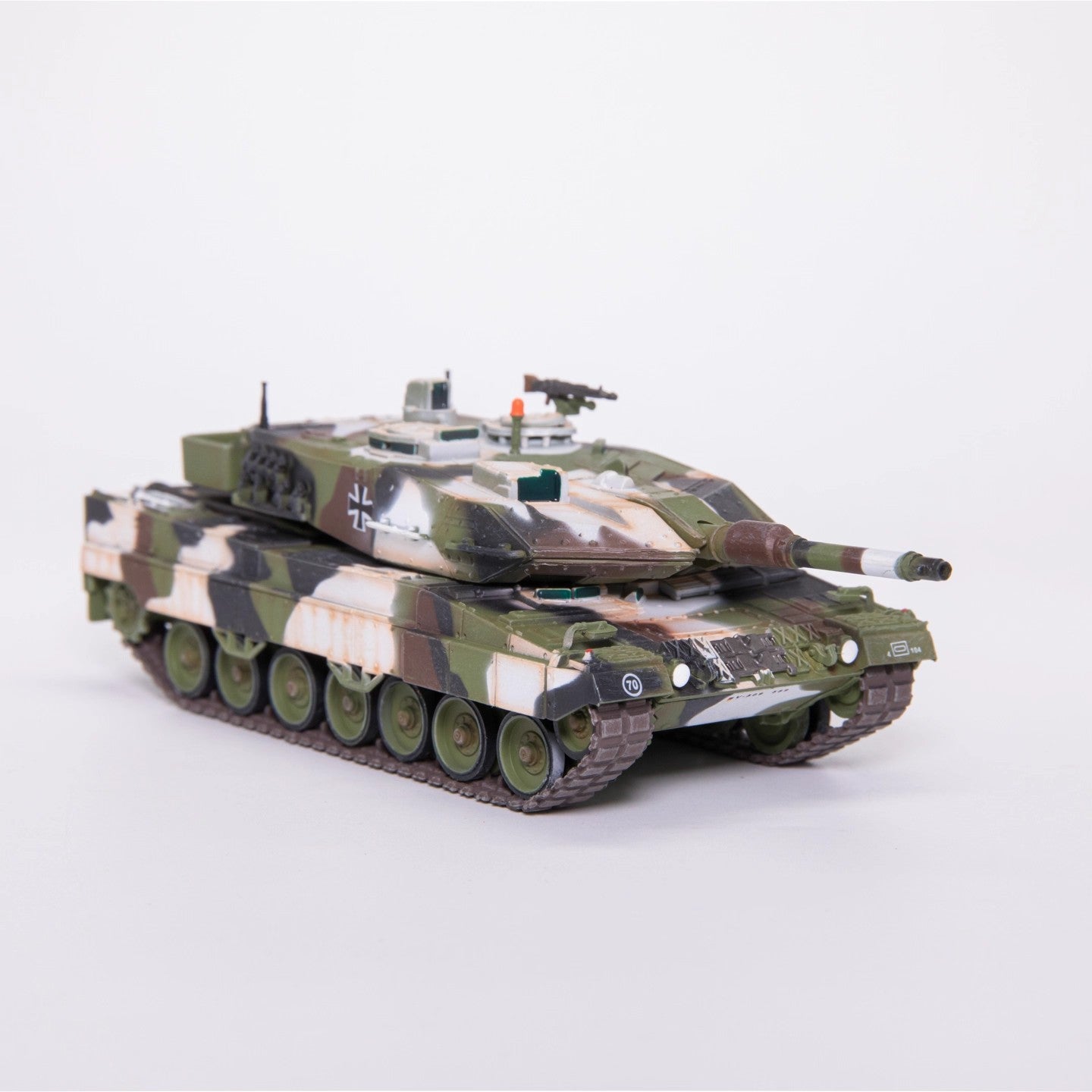 Panzerkampf 1/72 Germany Leopard2a5 Leopard2a5 Tank Snow Four Color Model