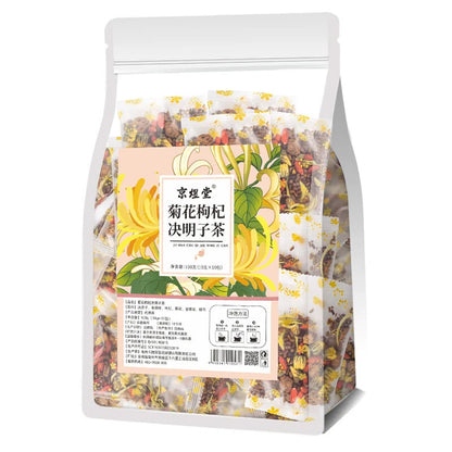 Liver Detox Tea Formula Chrysanthemum Cassia Seed Honeysuckle Health Tea Bags