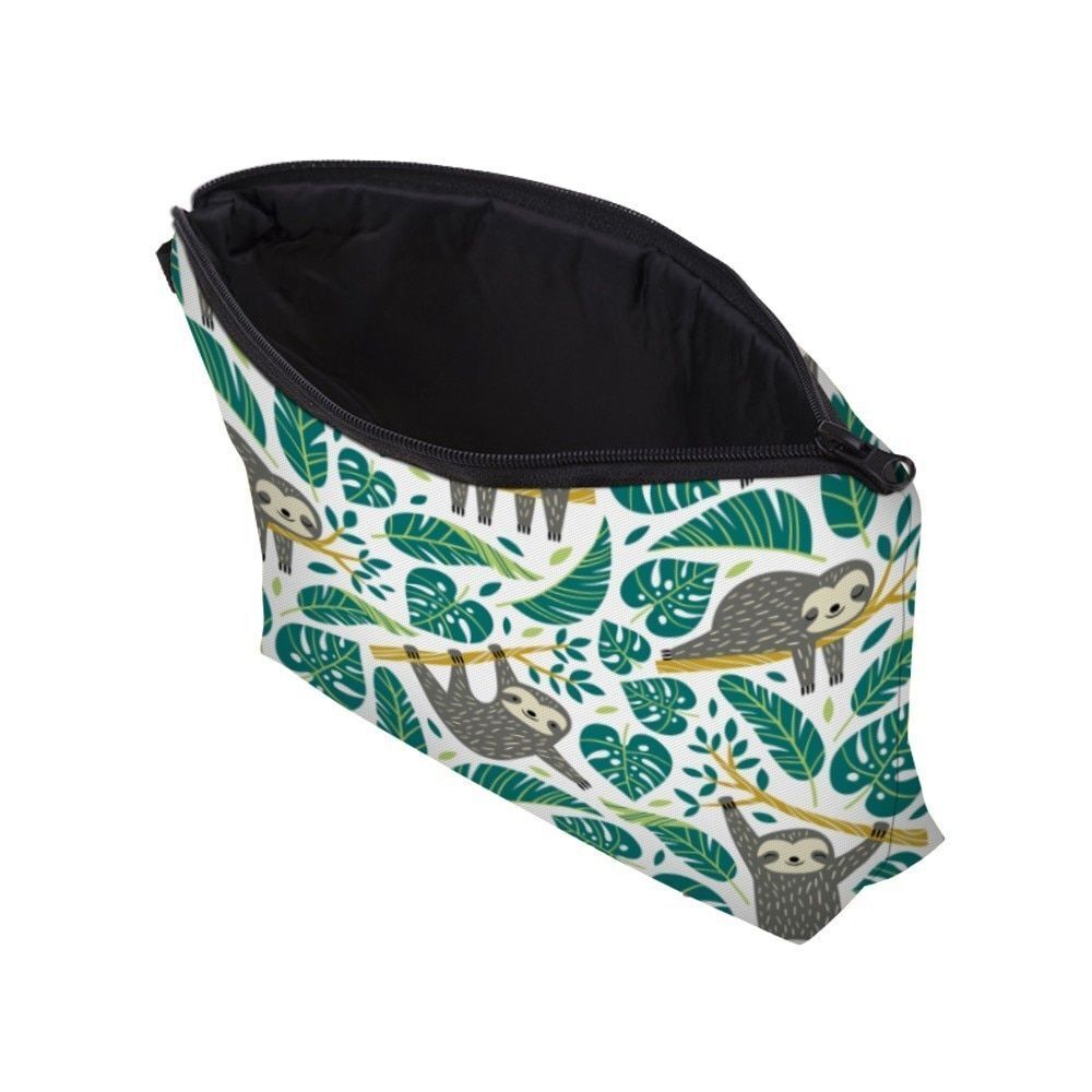 Cosmetic Bag Waterproof Printing Turtle Leaf Toilet Bag Custom Style Traveling