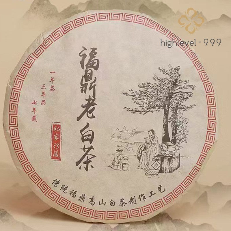 350g Authentic Fuding High Mountain Old White Tea 2014 Shoumei White Tea Cake