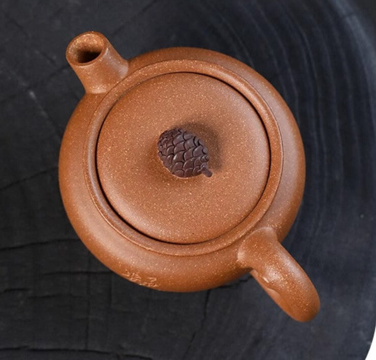 140cc chinese Yixing Handmade Zisha teapot Duan clay SongGuo Gongfu Tea pot