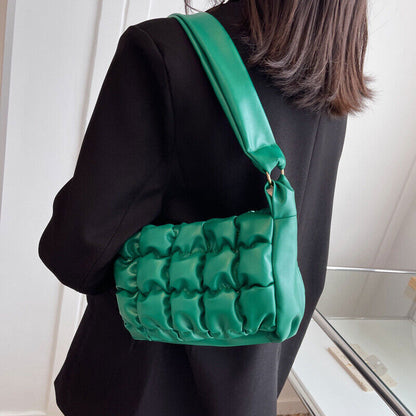 Women's Bag Versatile Western Style Shoulder Bag PU Leather Handbags