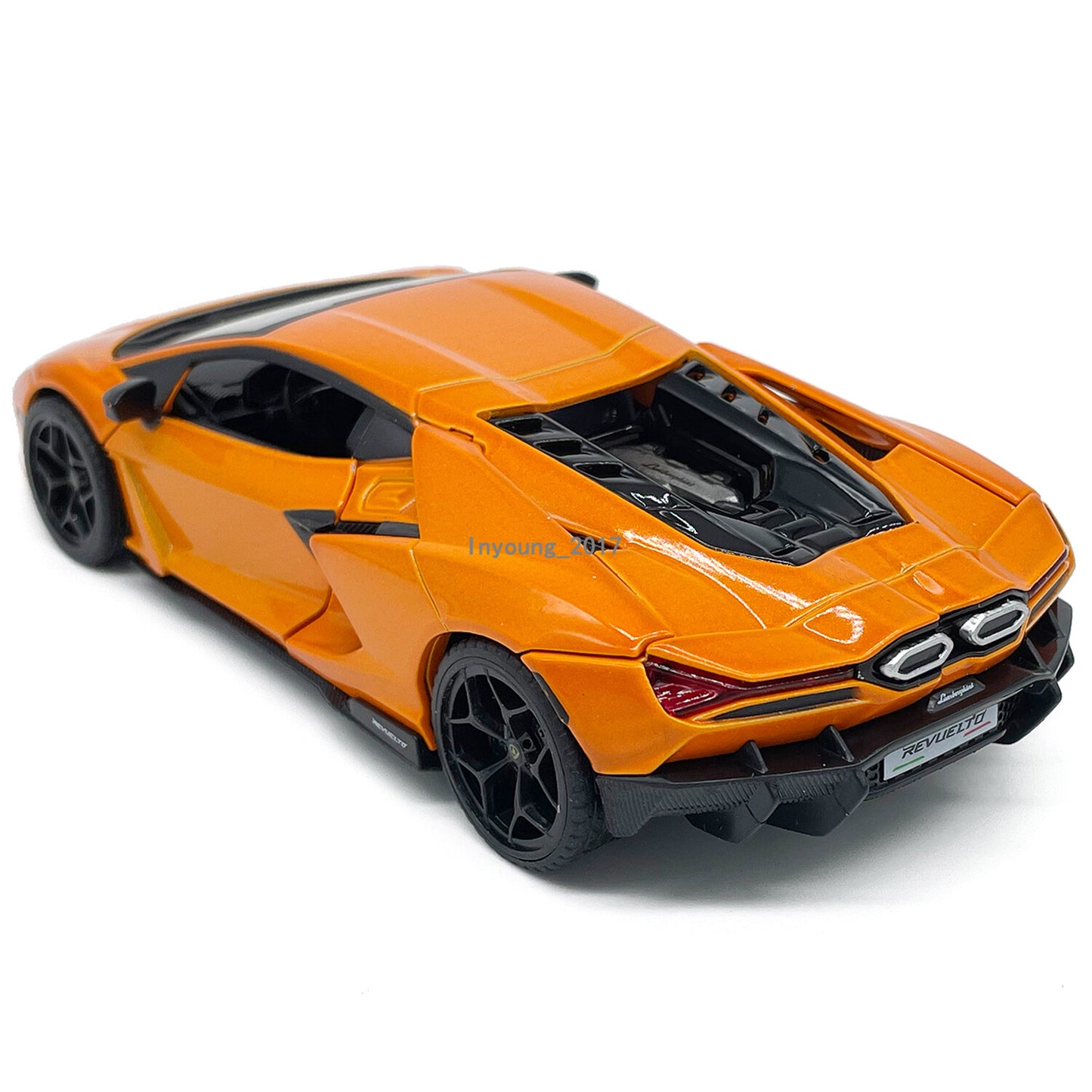 1/32 2023 Lamborghini Revuelto Model Toy Car Metal Diecast Toy Vehicle Orange
