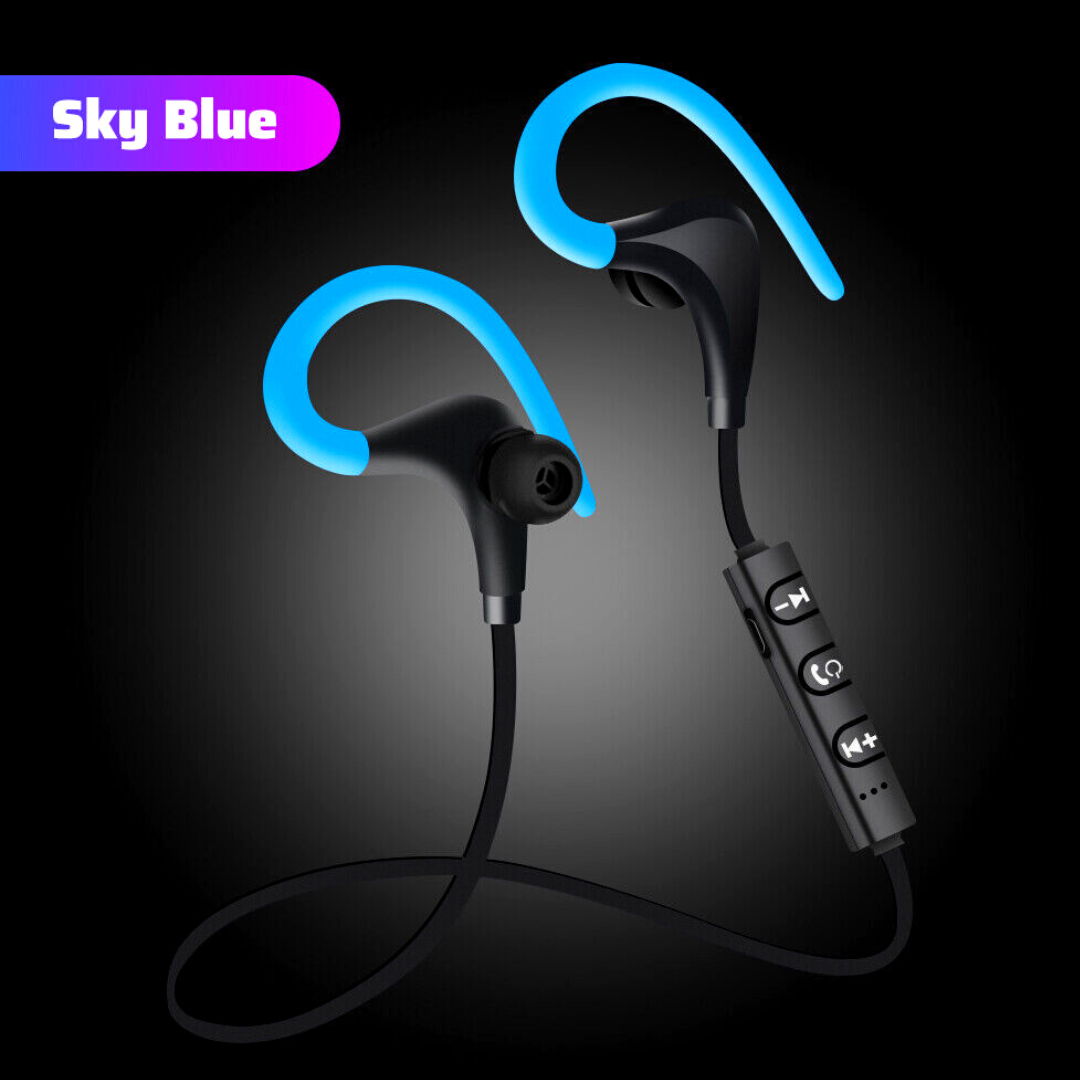 Ear Hook Headphone Wireless Bluetooth 5.0 Headphones Noise Canceling Earbuds