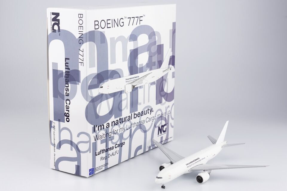 1:400 NG Model Lufthansa BOEING 777F Passenger Airplane Diecast Aircraft Model